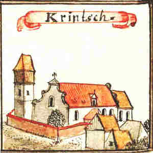 Krintsch - Koci, widok oglny